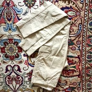 Ralph Lauren Safari Skinny Khaki Carpenter Pants